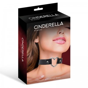 CINDERELLA COLLAR CON CORAZ&Oacute;N TIPO CHOCKER