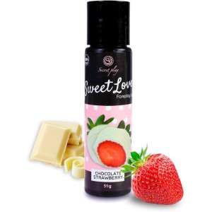 SECRET PLAY GEL FRESAS Y CHOCOLATE BLANCO