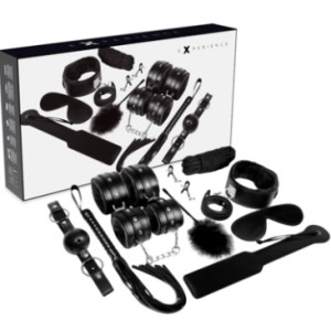 EXPERIENCE BDSM FETISH KIT SERIE BLACK