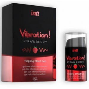 INTT Liquido vibrador STRAWBERRY