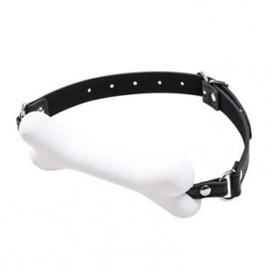 LATETOBED BDSM LINE Mordaza Hueso Blanco