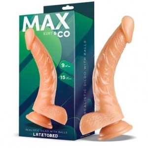 MAX & CO KURT Dildo Natural 9.4"