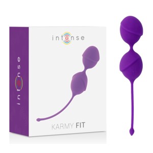 INTENSE BOLA CHINA KARMY FIT LILA SILICONA