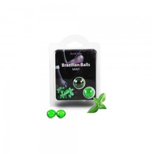 SECRET PLAY BOLAS DE ACEITE MENTA