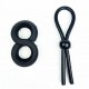 ANILLA RUBBER SET. COCK Y BALL GLOW IN DARK