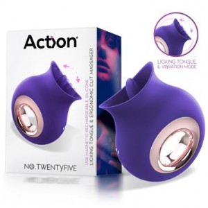 ACTION N25 LICKING TONGUE Y CLIC MASSAGER