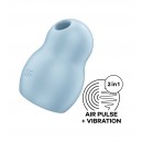 SATISFYER CUTIE GHOST VIBRADOR LAY- AZUL CLARO