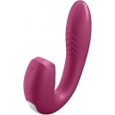 SATISFYER SUNRAY SUCCIONADOR Y VIBRADOR ROJO