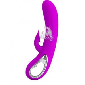 PRETTY LOVE VIBRAD Y SUCCIONADOR NICOLA 12 FUNCIO
