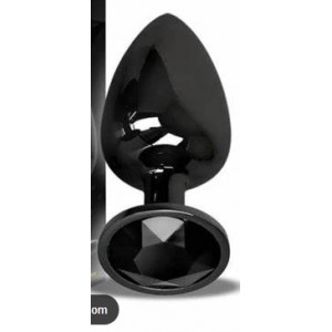 AFTERDARK Joya Anal METALICA NEGRO L