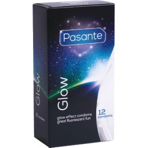 PASANTE 12 Uds. Preservativos GLOW BRILLO OSCURIDA