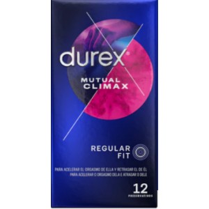 DUREX Caja 12 Uds. PRESERVATIVO CLIMAX MUTUO.