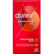 DUREX Caja 10 Uds. PRESERVATIVOS SENSITIVO XL