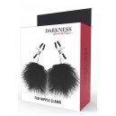 DARKNESS pinzas para pezones con pompones