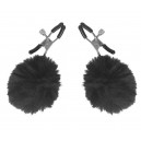 KINK pinzas pezones pompon negro