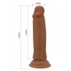 PRETTY LOVE QUENTIN DILDO REALISTA 18,4 CM