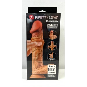 PRETTY LOVE MENDEL DILDO REALISTA 26 CM