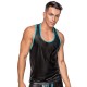 MALE POWER LAZER MESH TANK