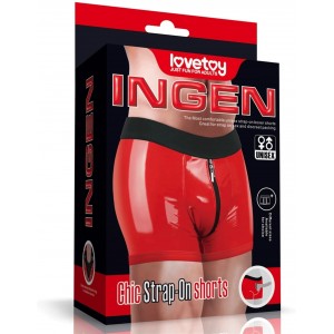 LOVE TOY INGEN CHIC STRAP ON SHORTS