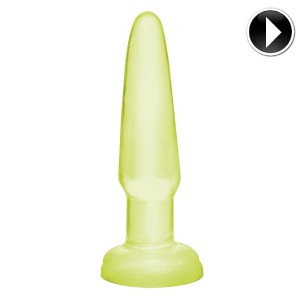 MINI PLUG ANAL DE GELATINA 9 CM. BASIX - Fresas y Carmn, S.L.